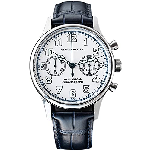 Seagull ST19 Mov't Mechanische Chronograph-Uhr mit manuellem Aufzug für Herren, GM190 von NC