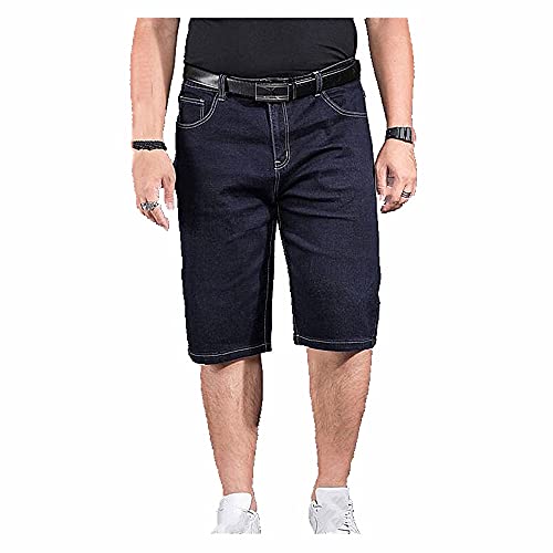 NP Sommer Stretch Kurze Jeans Straight Slim Casual Shorts Herren Einfarbig Gr. 54, Schwarz NP Sommer Stretch Kurze Jeans Straight Slim Casual Shorts Herren Einfarbig Gr. 54, Schwarz von N\P