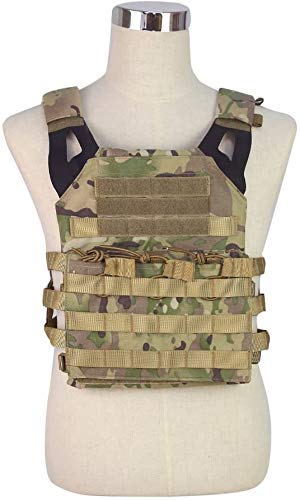 N / A JPC Tactical MOLLE Weste, Military Combat Training Wettkampfschutz Outdoor Militäruniform Uniform Combat Equipment von N / A