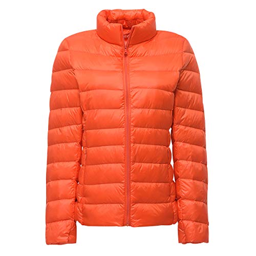 N A Daunenmantel Damen Daunenjacke Damen Leicht Steppjacke Damen Schwarz Daunenmantel Lang Rote Daunenjacke Damen Federleichte Daunenjacke Damen Daunen Winterjacke Damen Daunenjacke Orange XXL von N \ A