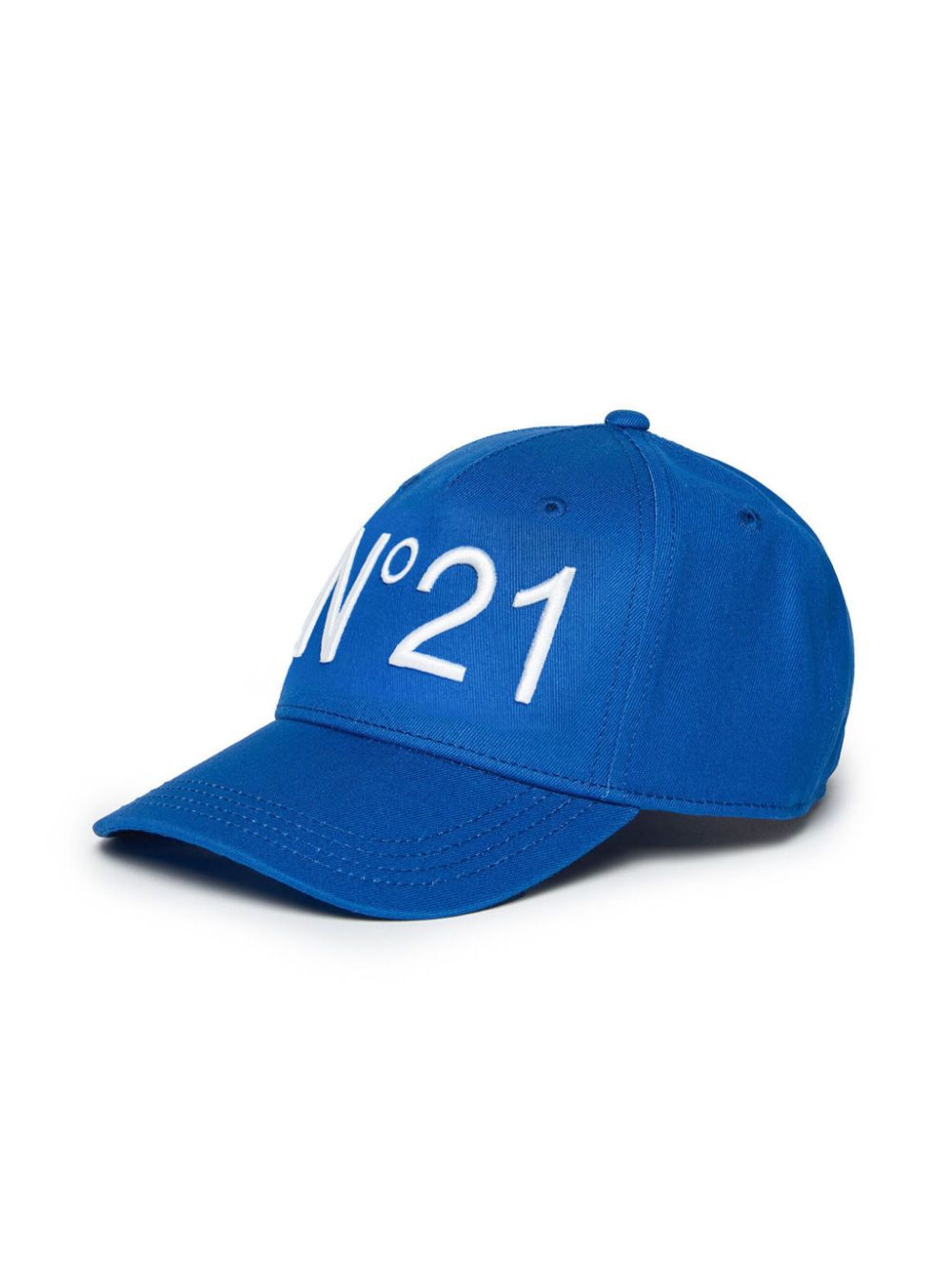 Nº21 Kids Baseballkappe mit Logo-Stickerei - Blau von Nº21 Kids