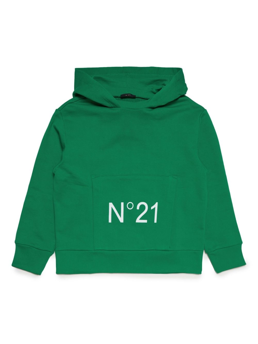 Nº21 Kids Hoodie mit Logo-Print - Grün von Nº21 Kids