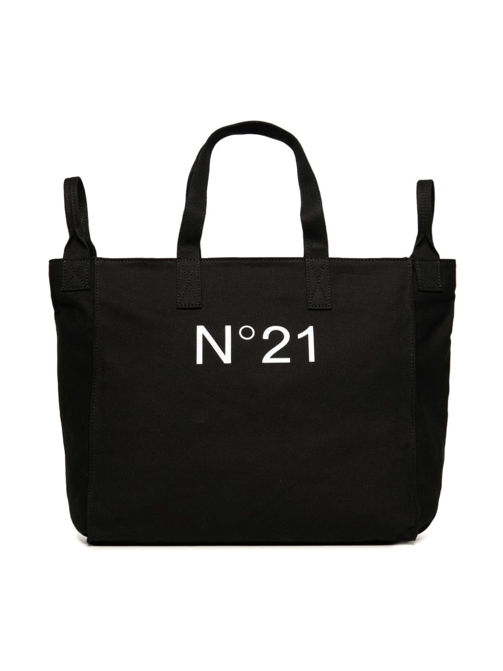 Nº21 Kids Schultertasche mit Logo-Print - Schwarz von Nº21 Kids