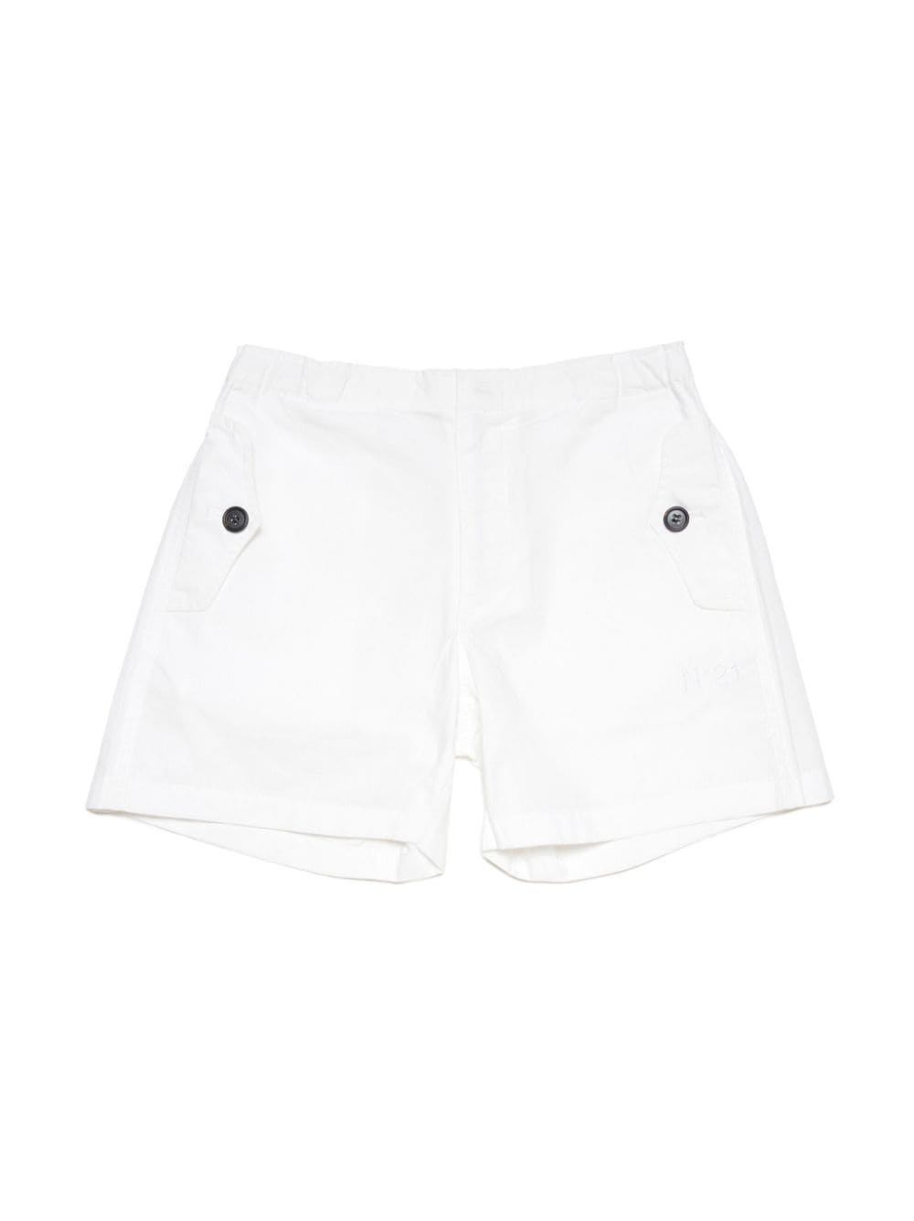 Nº21 Kids Shorts mit Logo-Stickerei - Weiß von Nº21 Kids