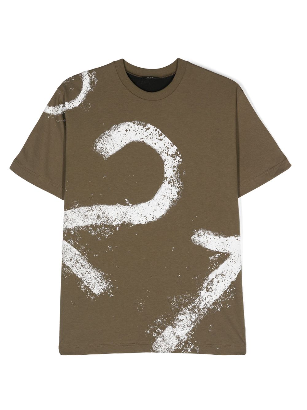 Nº21 Kids T-Shirt mit Logo-Print - Grün von Nº21 Kids