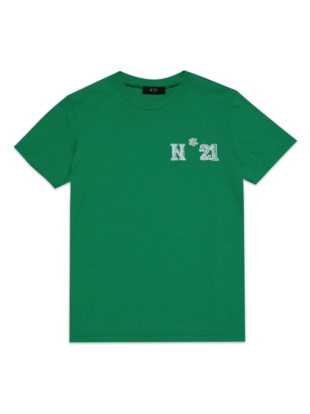 Nº21 Kids T-Shirt mit Logo-Print - Grün von Nº21 Kids