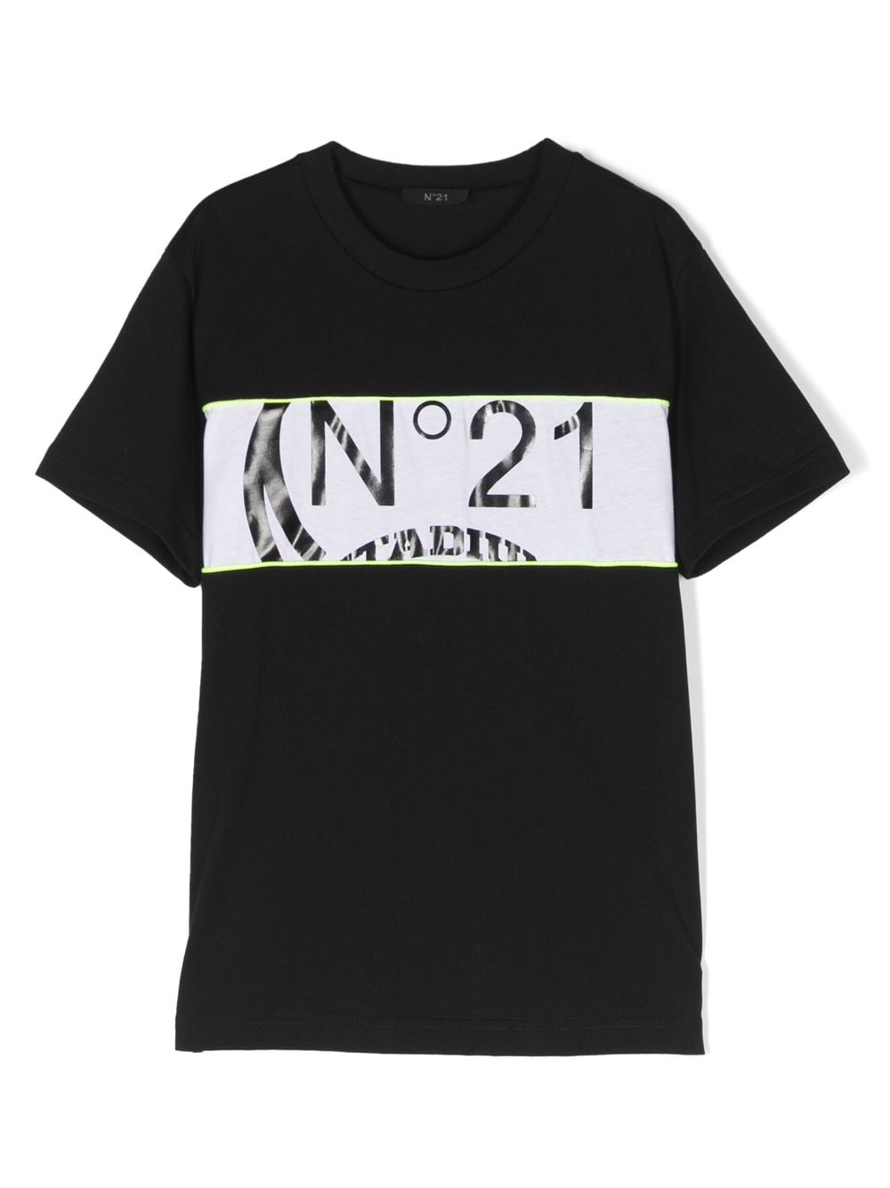 Nº21 Kids T-Shirt mit Logo-Print - Schwarz von Nº21 Kids