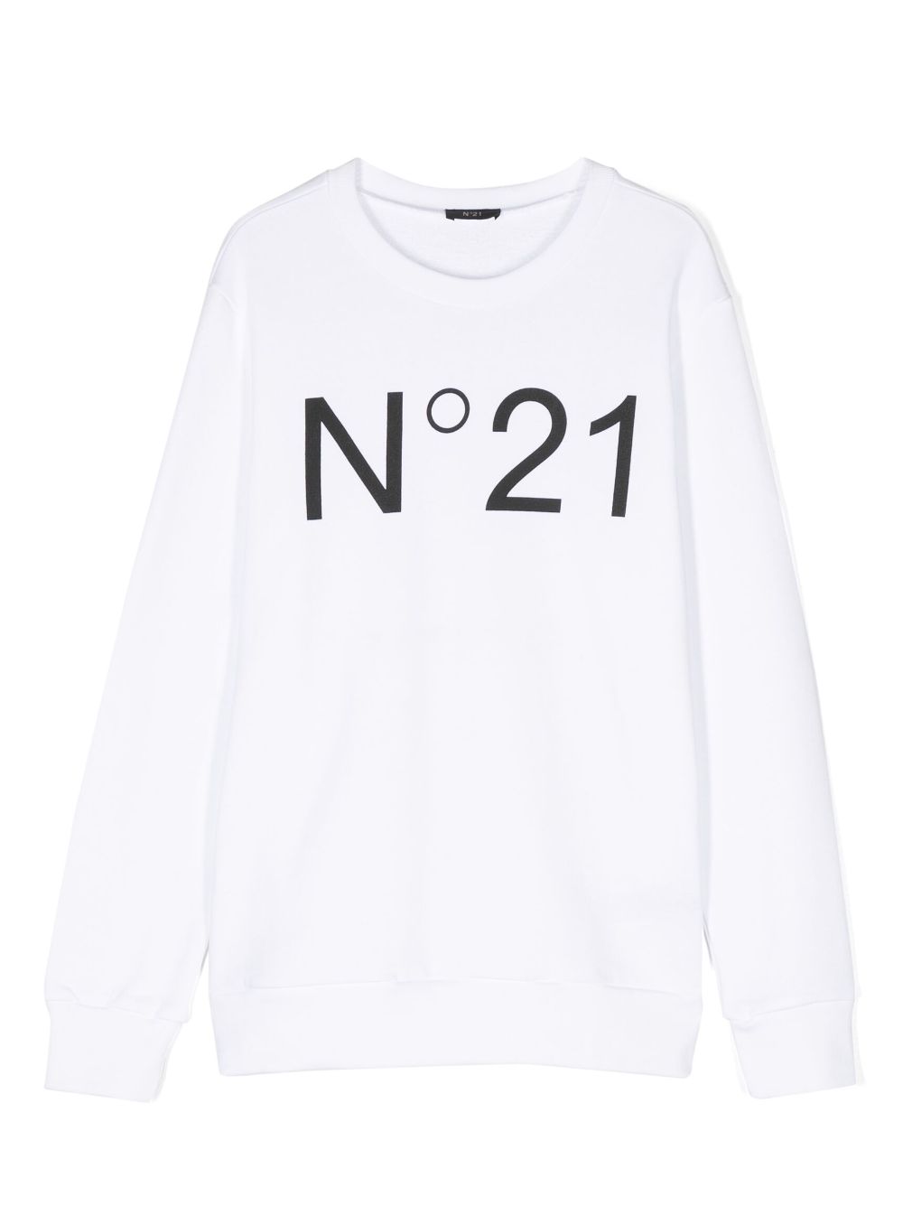 Nº21 Kids Sweatshirt mit Logo-Print - Weiß von Nº21 Kids