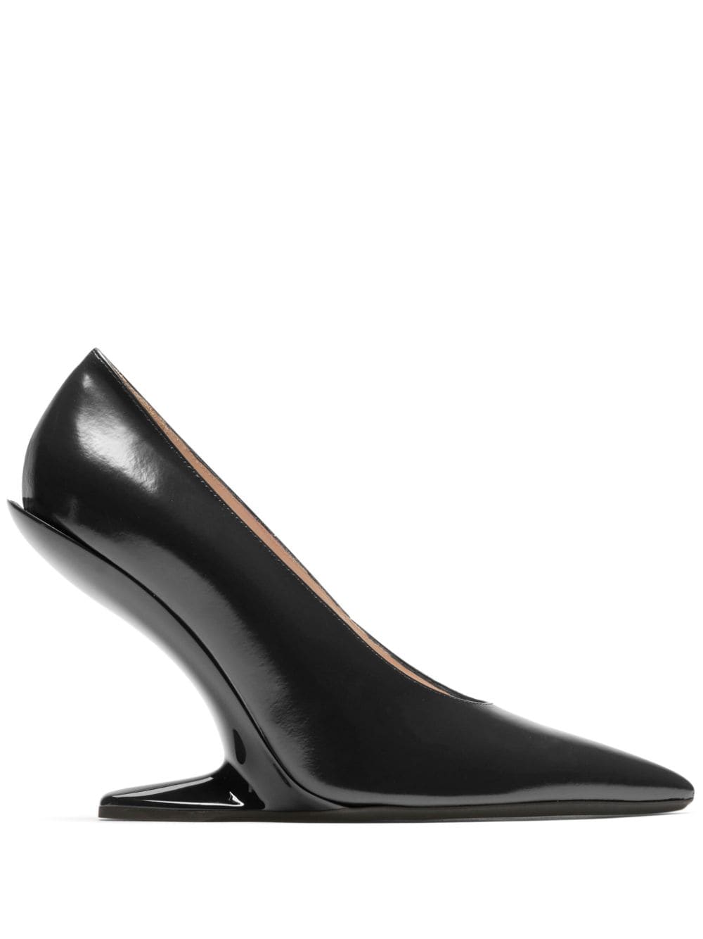 Nº21 Pumps mit definiertem Absatz 100mm - Schwarz von Nº21