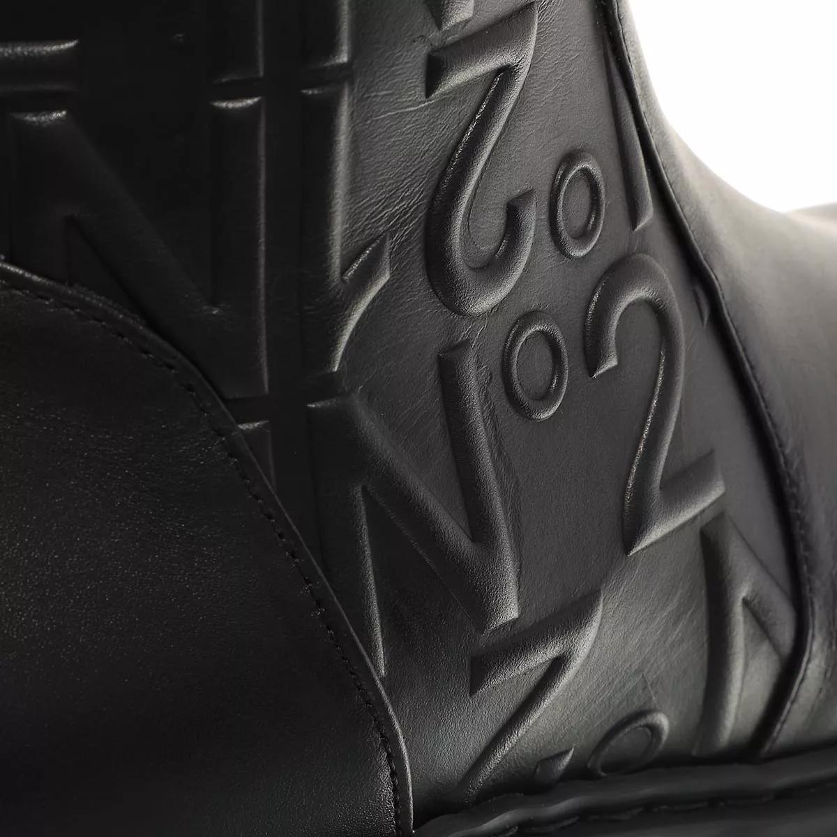 N°21 Boots & Stiefeletten - Combat Boots Embossed Logo - Gr. 38 (EU) - in Schwarz - für Damen von N°21