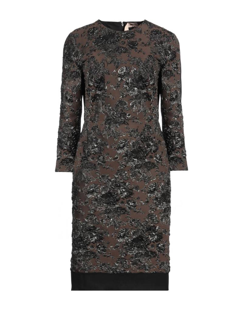 N°21 Midi-kleid Damen Schokobraun von N°21