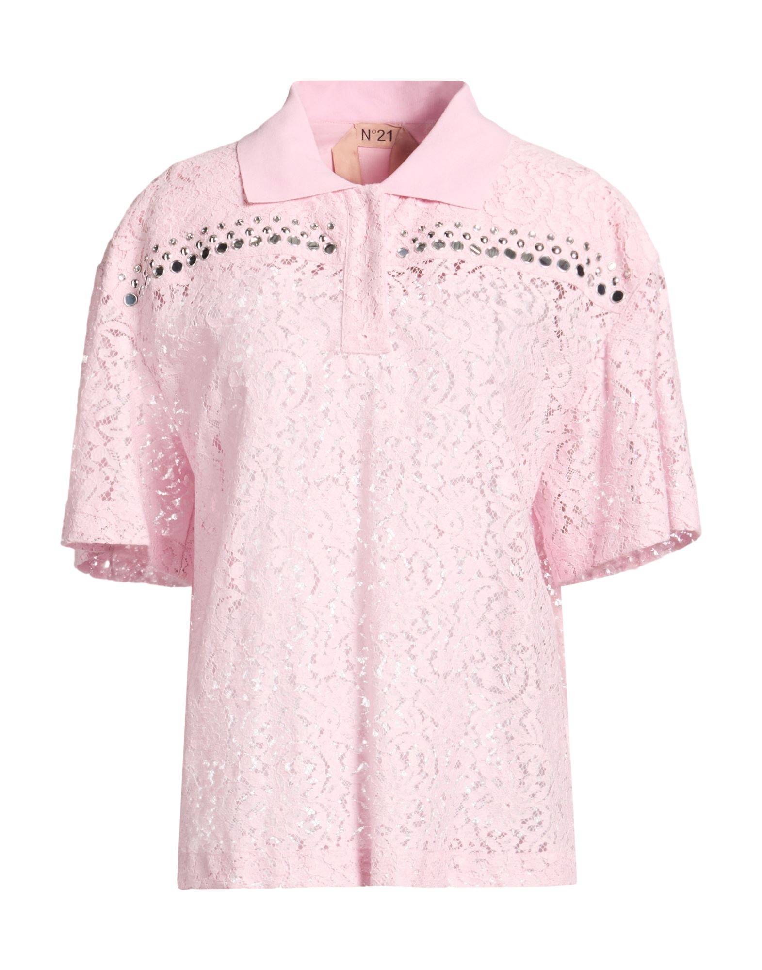 N°21 Poloshirt Damen Rosa von N°21