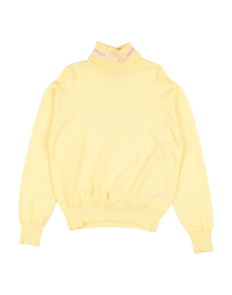 N°21 Rollkragenpullover Kinder Gelb von N°21