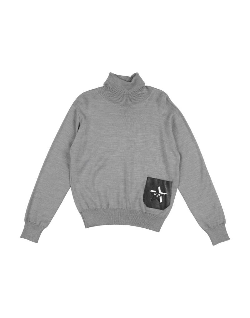 N°21 Rollkragenpullover Kinder Grau von N°21