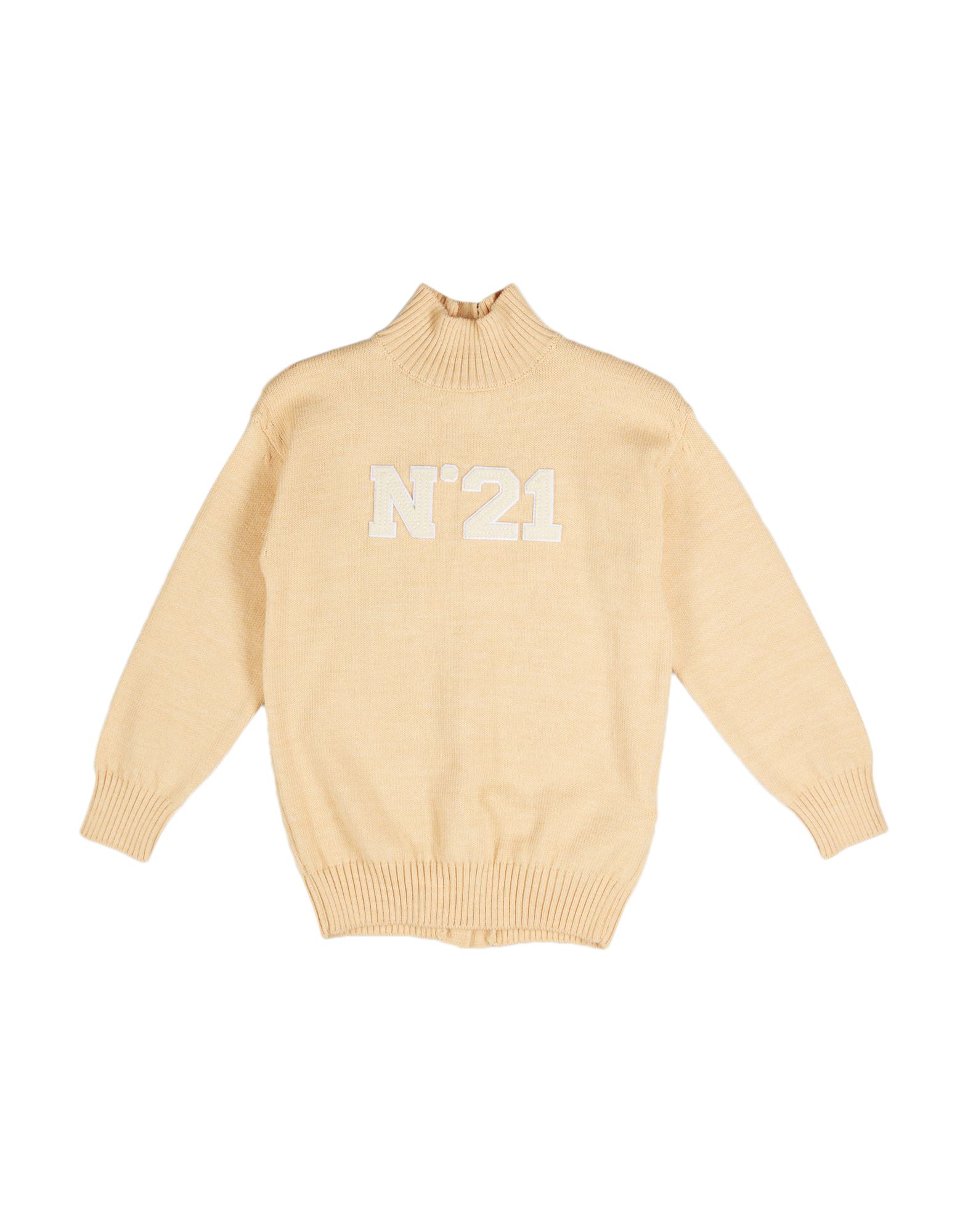 N°21 Rollkragenpullover Kinder Ocker von N°21