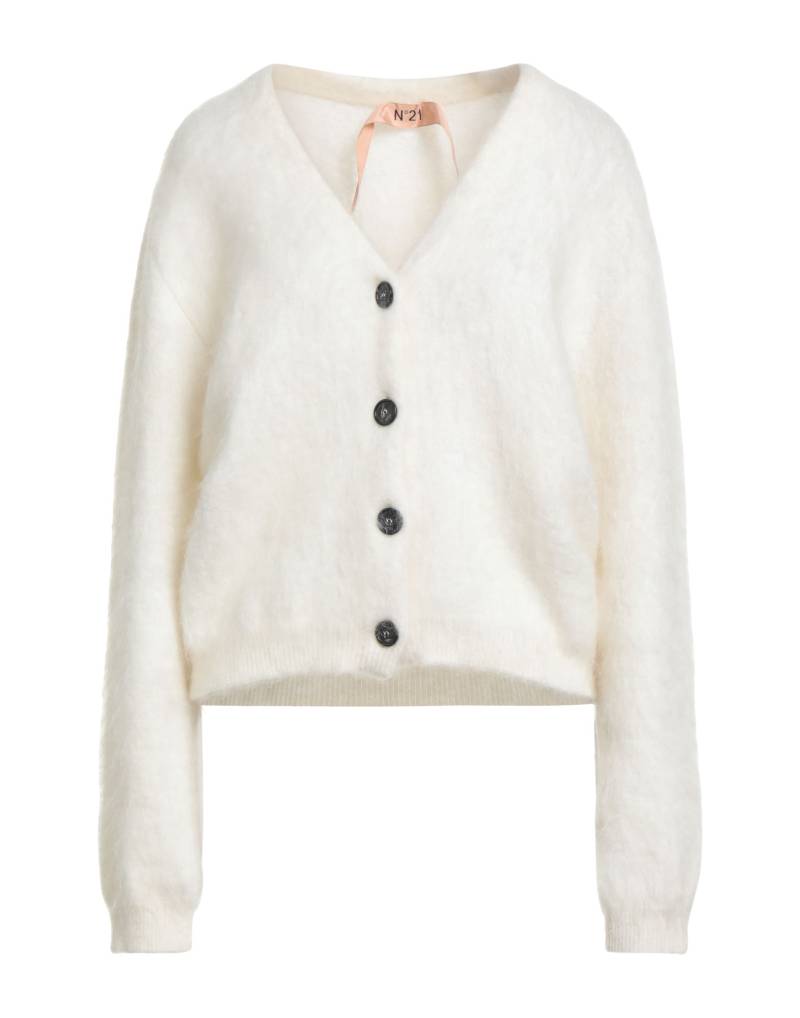 N°21 Strickjacke Damen Cremeweiß von N°21