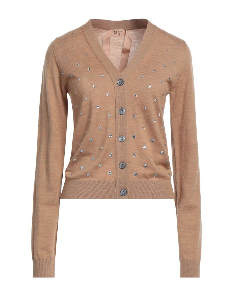 N°21 Strickjacke Damen Kamel von N°21