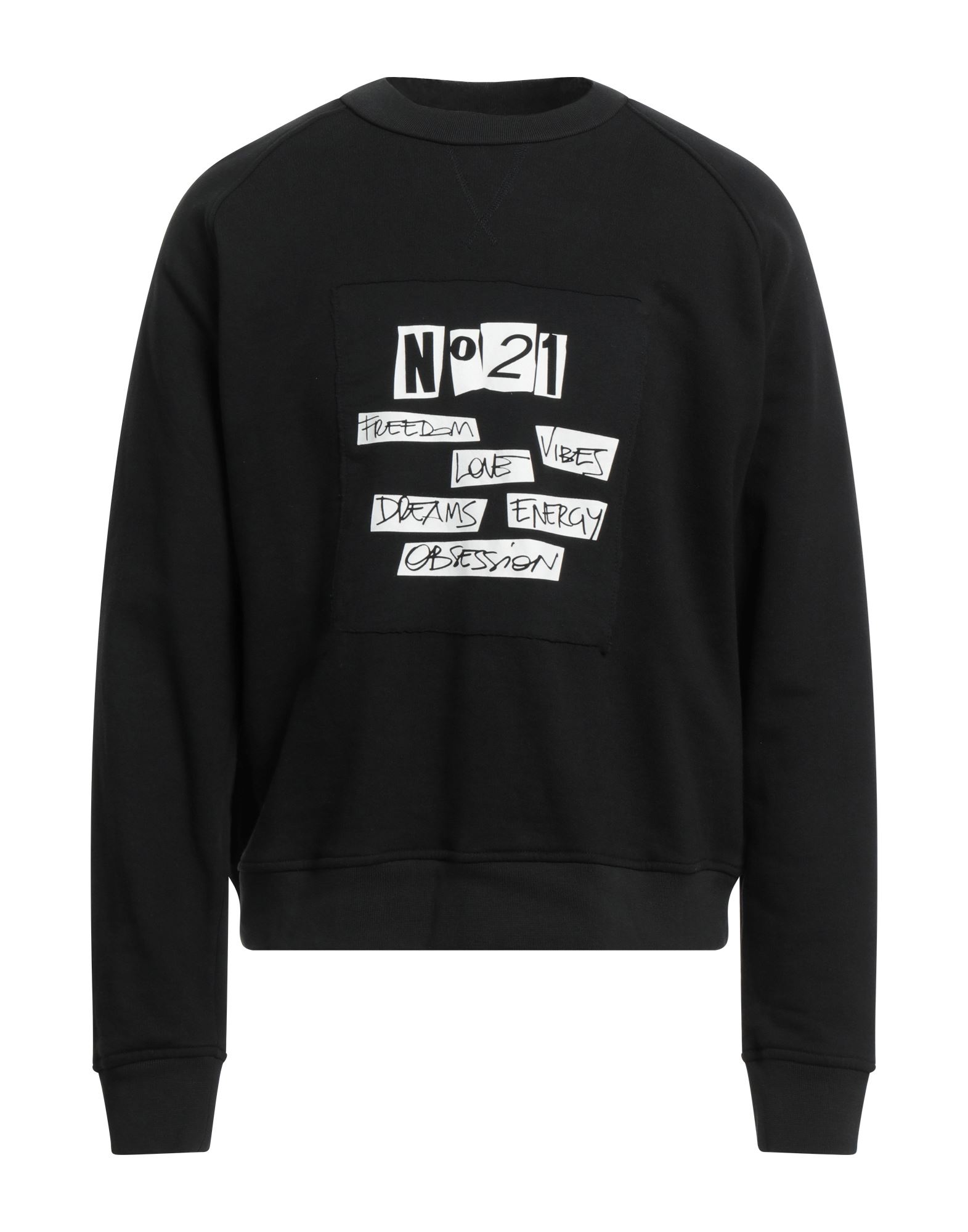 N°21 Sweatshirt Herren Schwarz von N°21