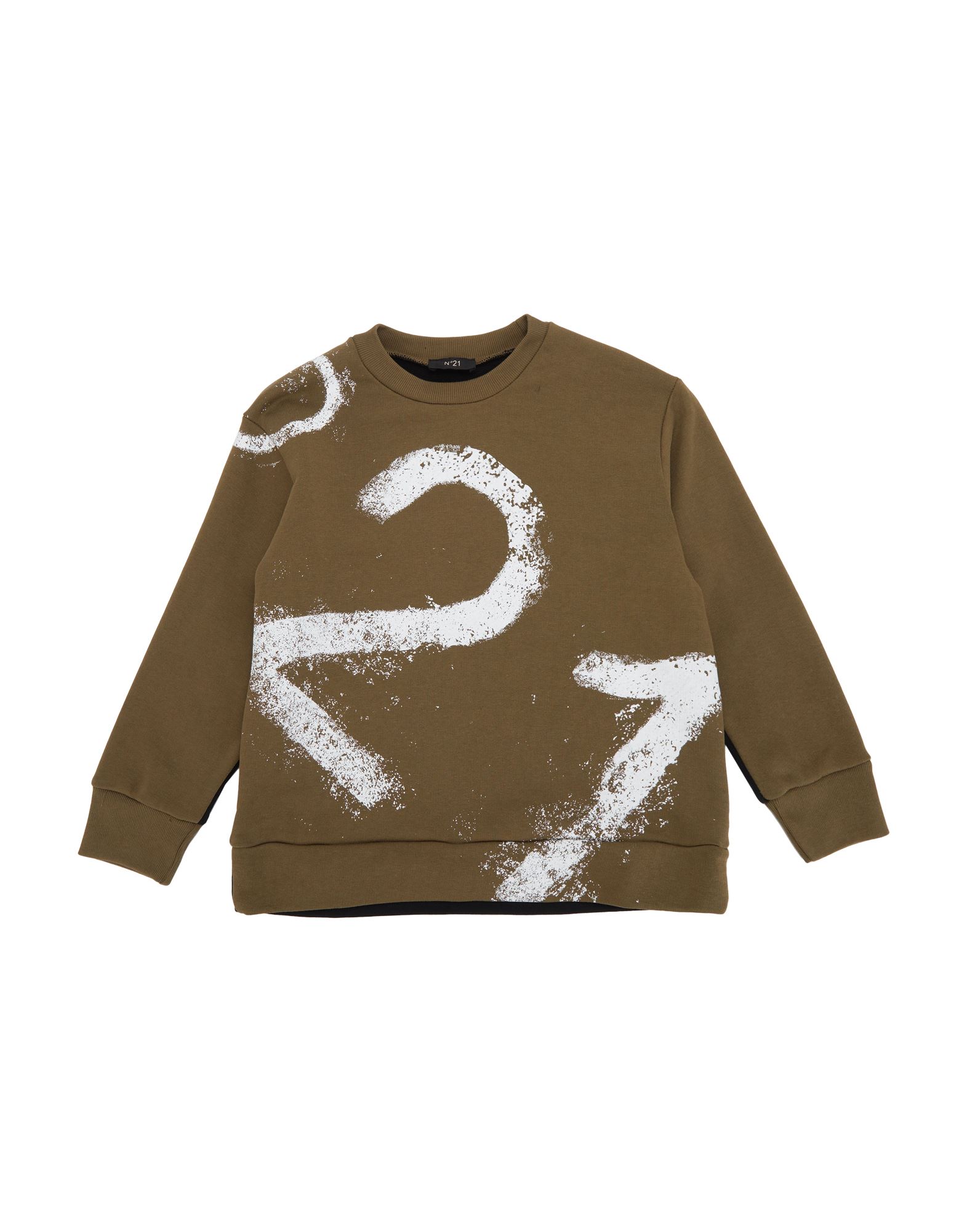 N°21 Sweatshirt Kinder Militärgrün von N°21