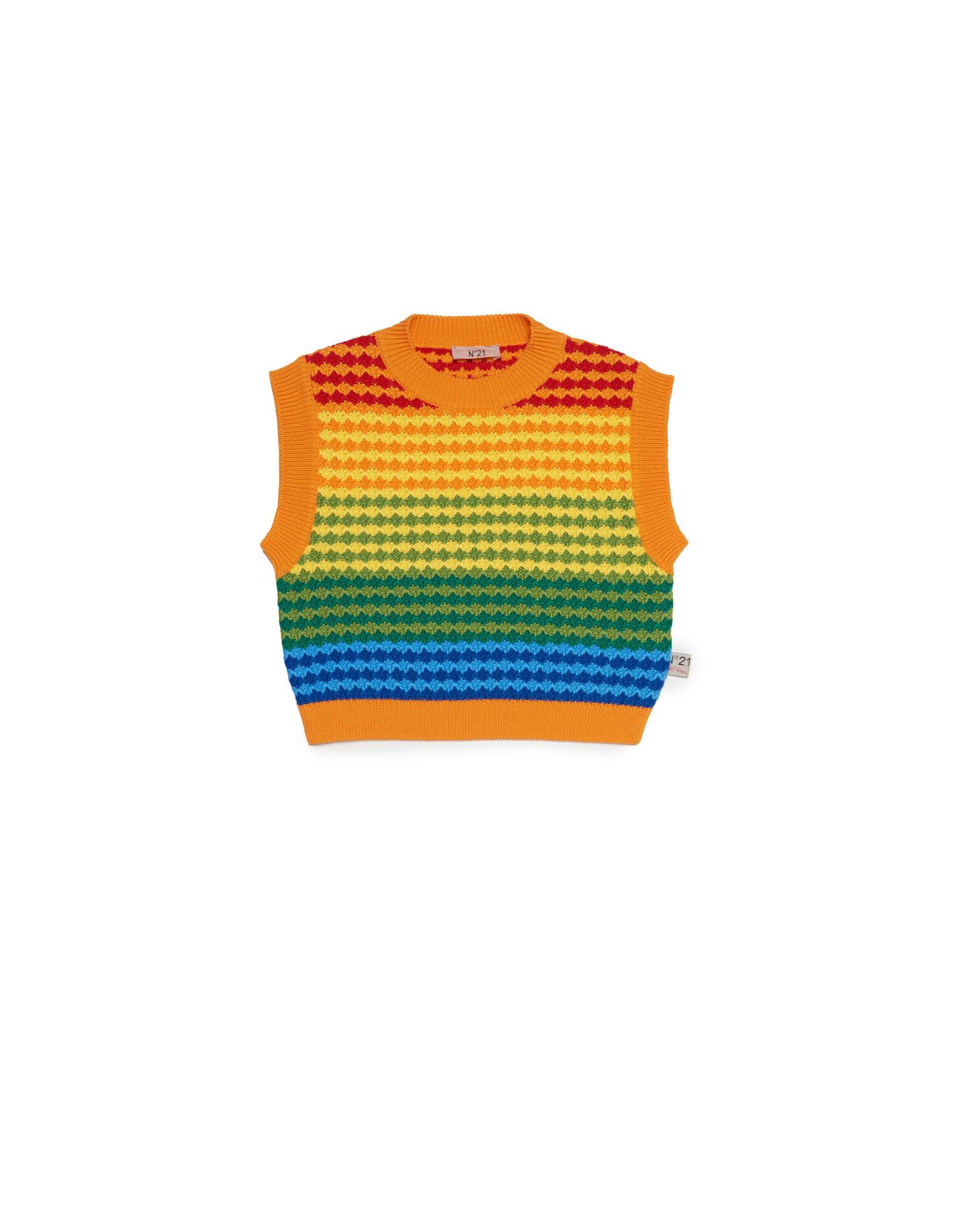 N°21 Sweatshirt Kinder Orange von N°21