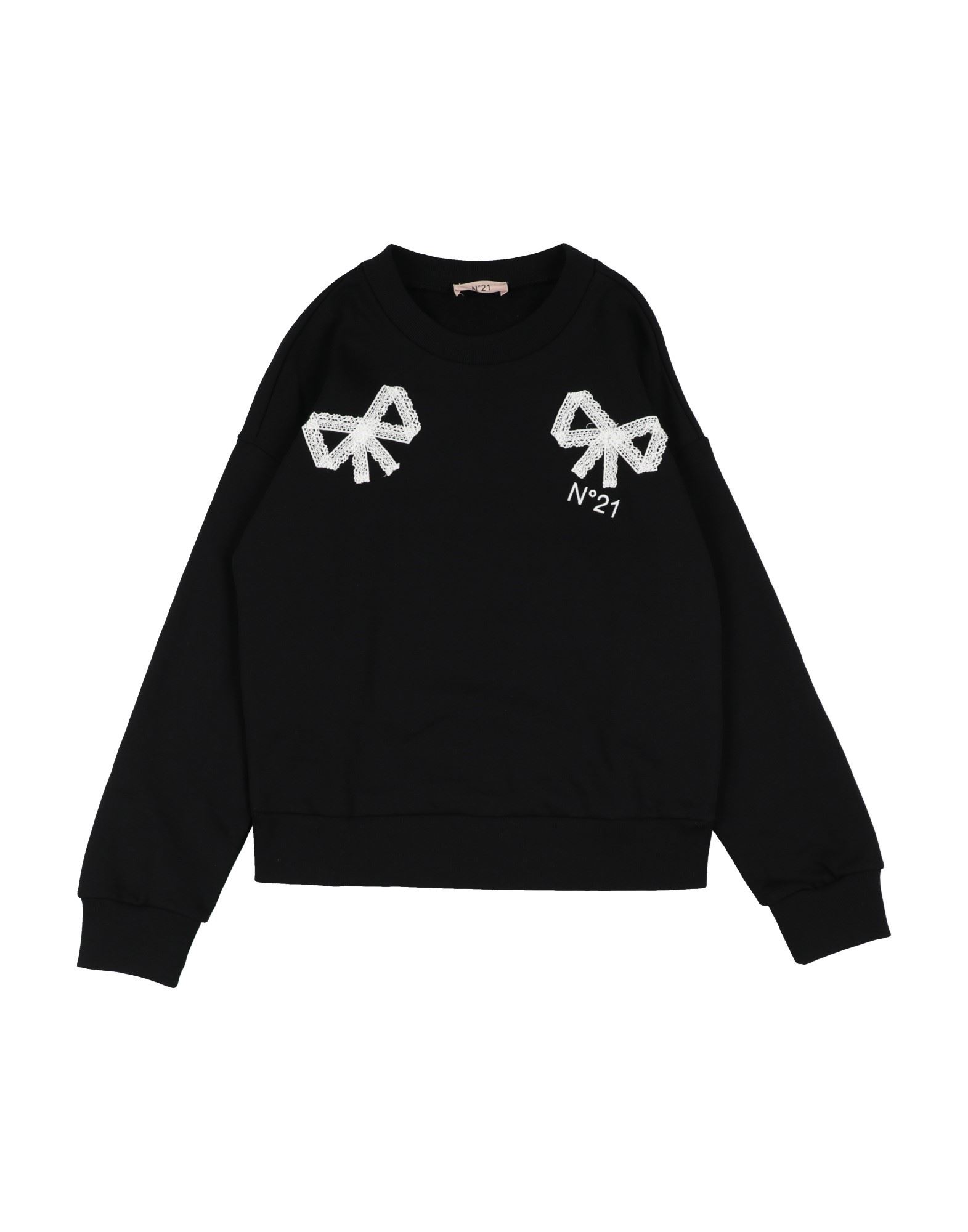 N°21 Sweatshirt Kinder Schwarz von N°21
