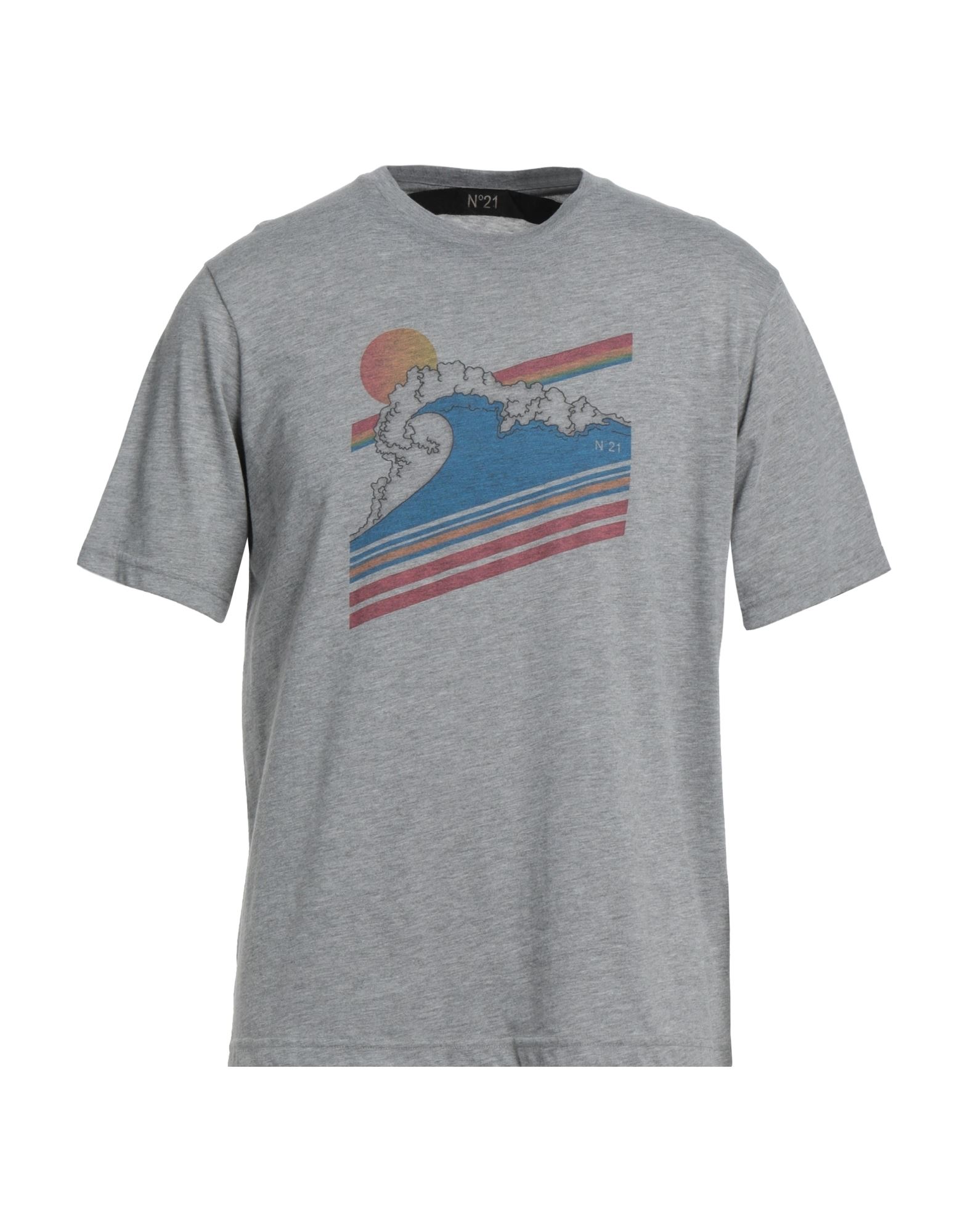 N°21 T-shirts Herren Grau von N°21