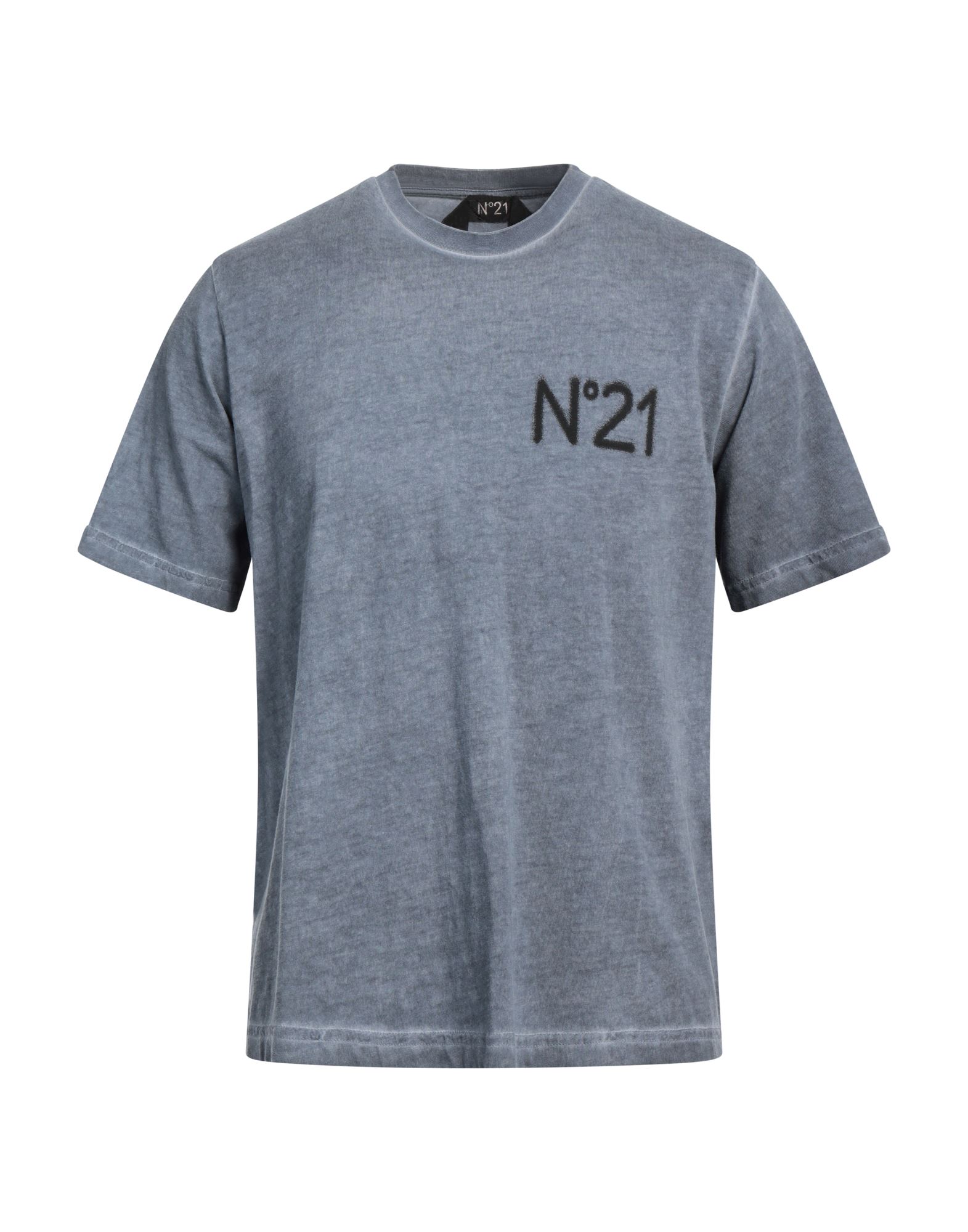 N°21 T-shirts Herren Taubenblau von N°21