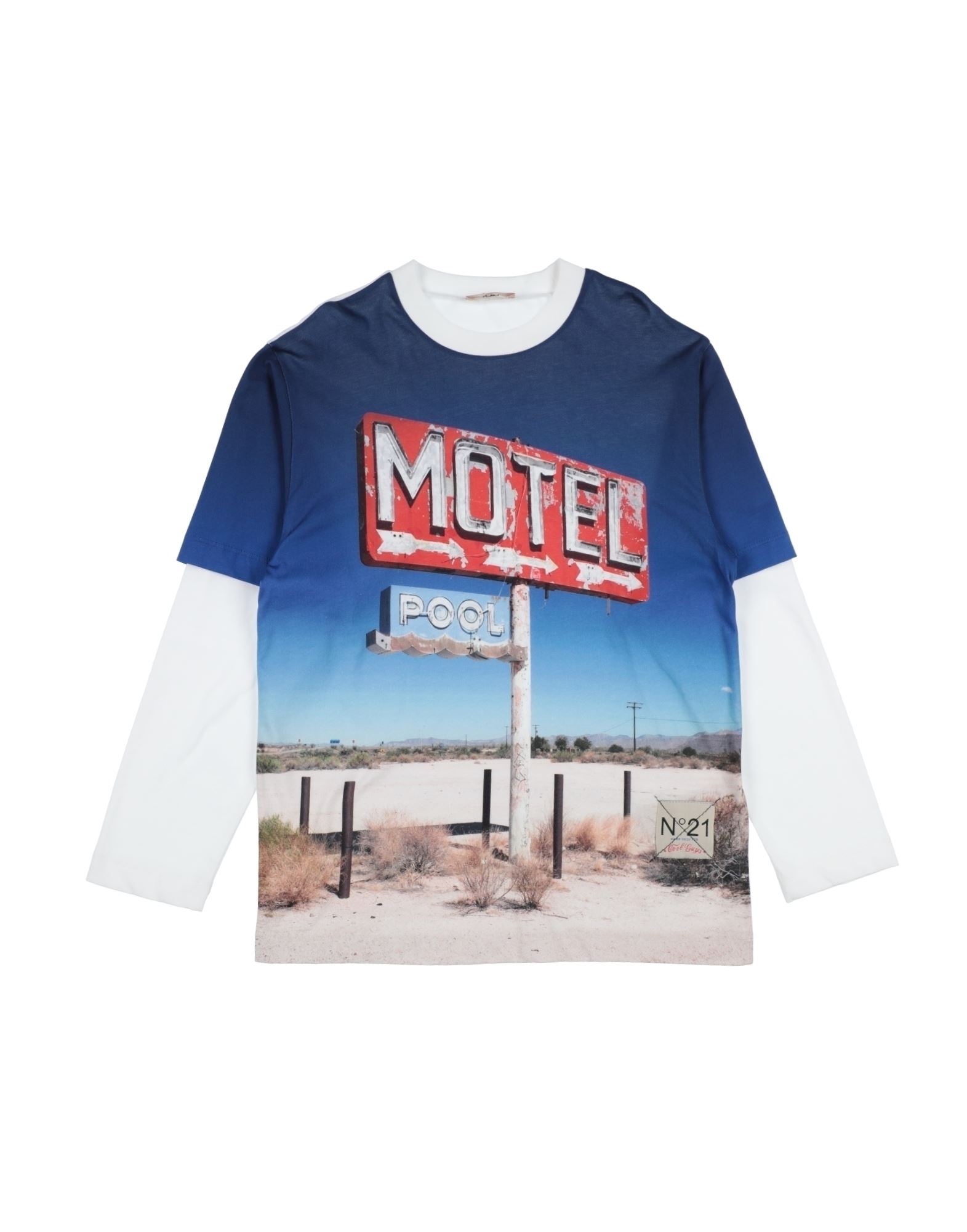 N°21 T-shirts Kinder Blau von N°21