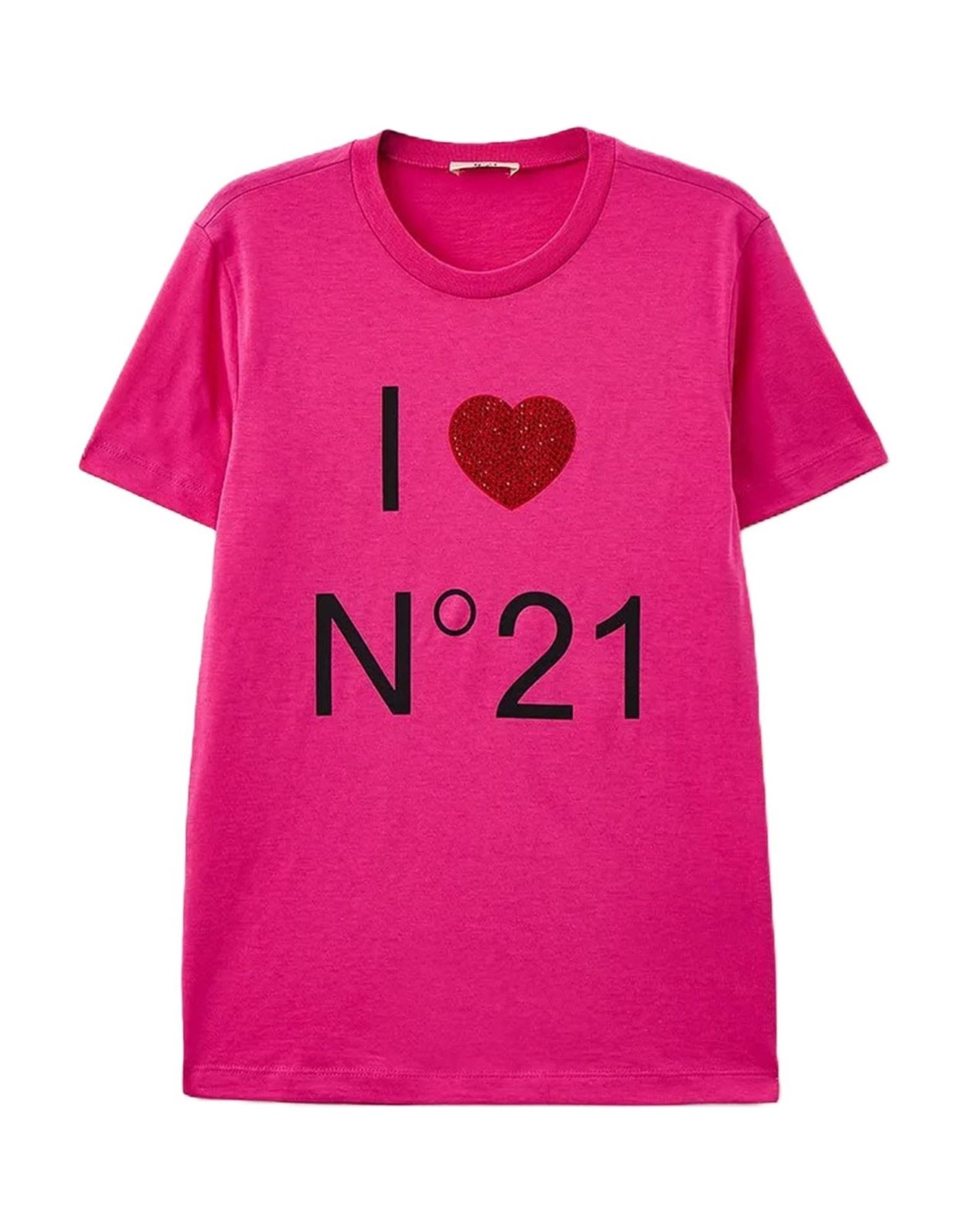 N°21 T-shirts Kinder Fuchsia von N°21