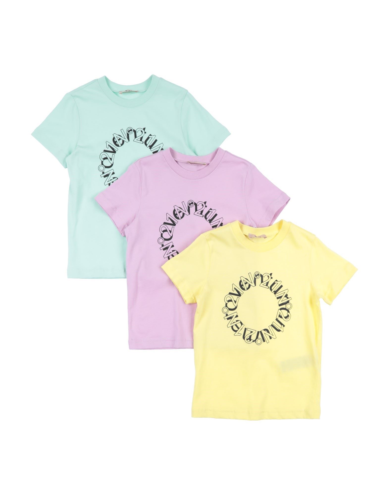 N°21 T-shirts Kinder Gelb von N°21