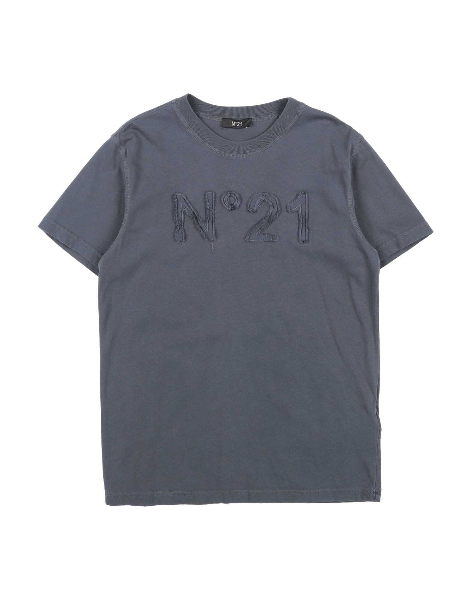 N°21 T-shirts Kinder Granitgrau von N°21