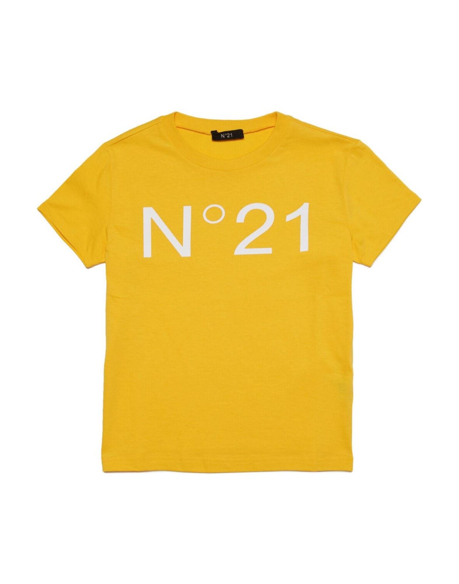 N°21 T-shirts Kinder Neongelb von N°21