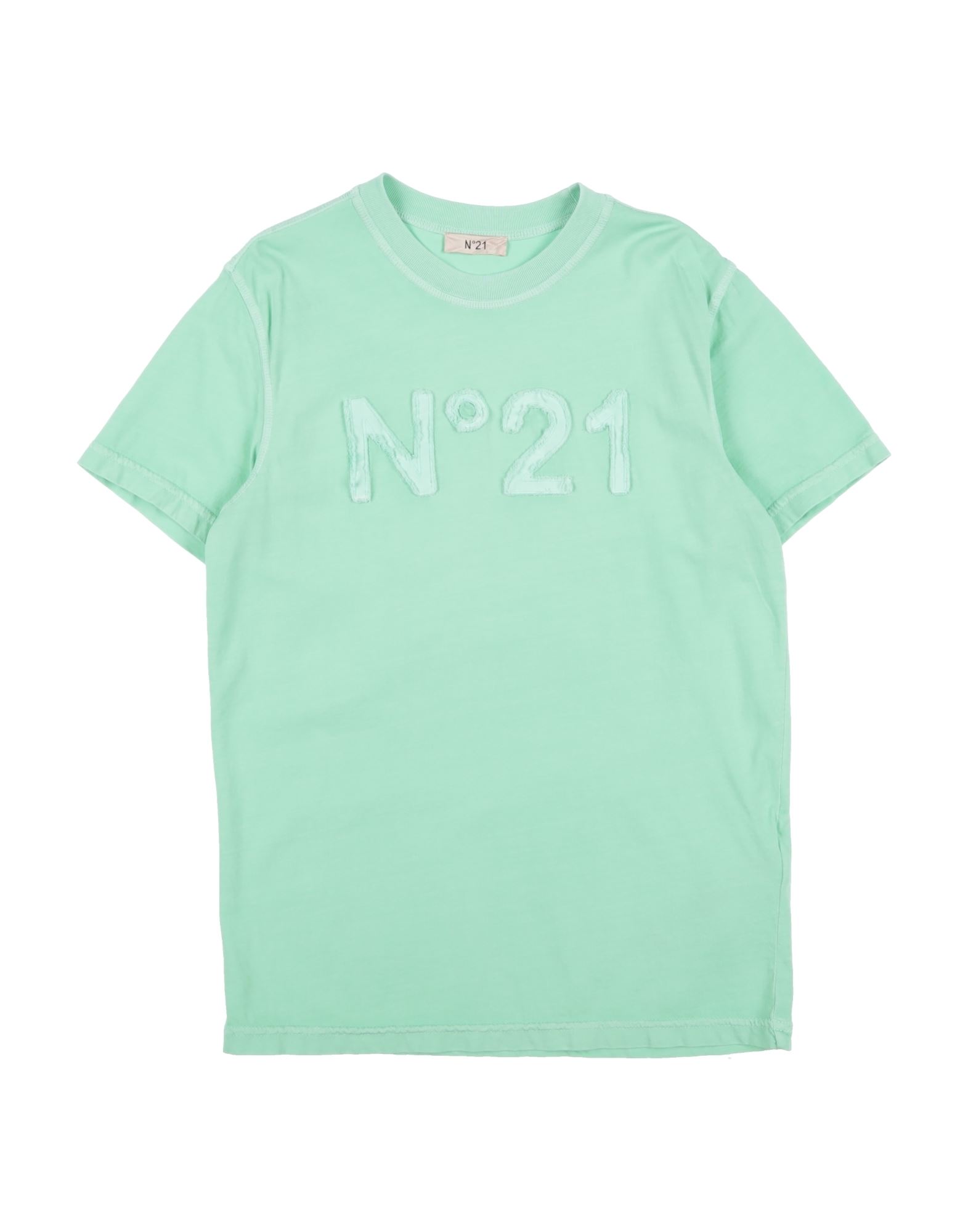 N°21 T-shirts Kinder Säuregrün von N°21