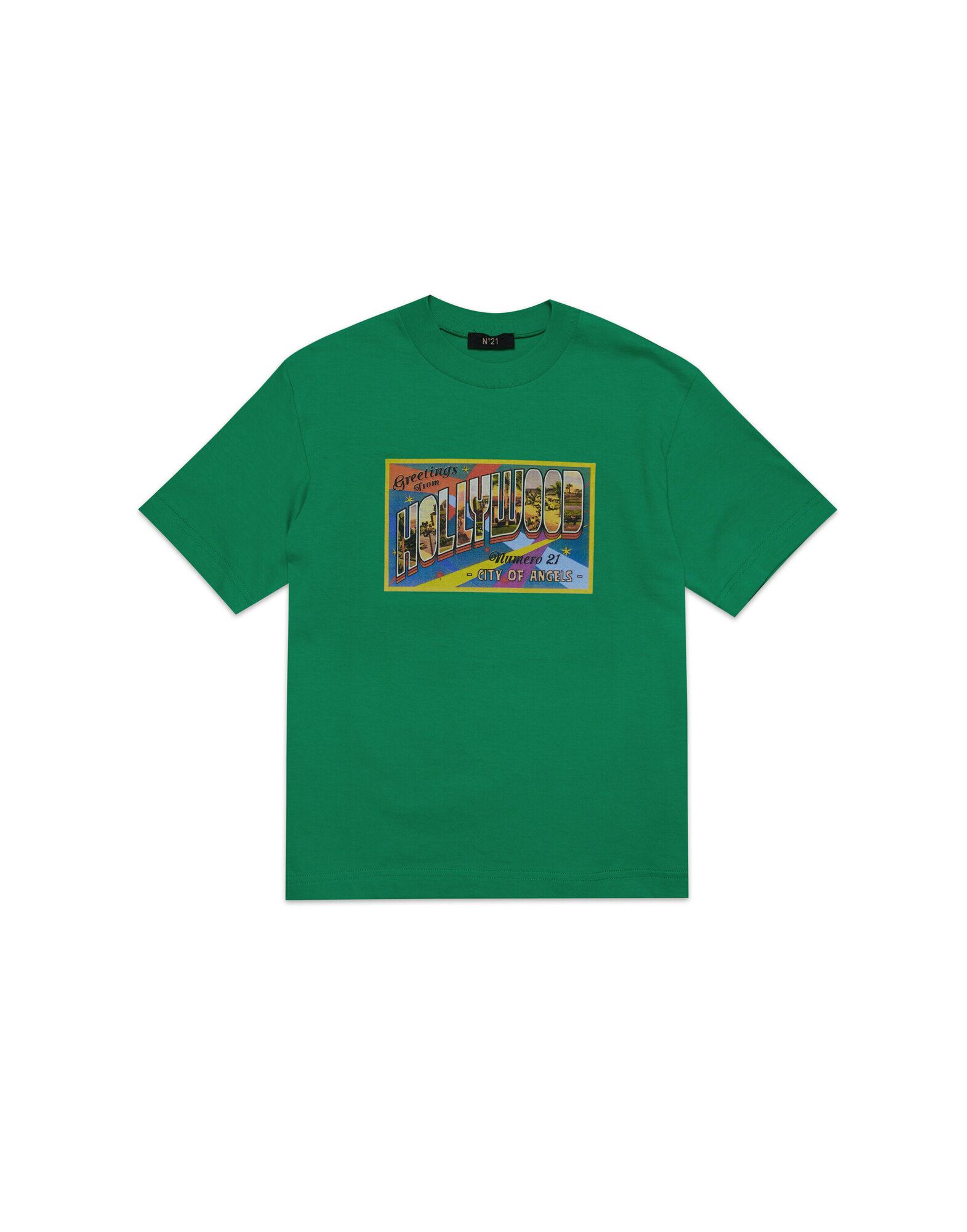 N°21 T-shirts Kinder Vert Émeraude von N°21