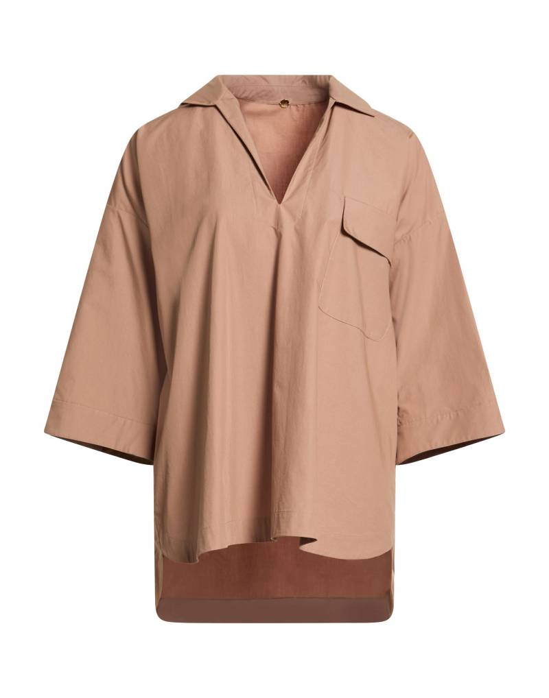 N_8 Top Damen Hellbraun von N_8