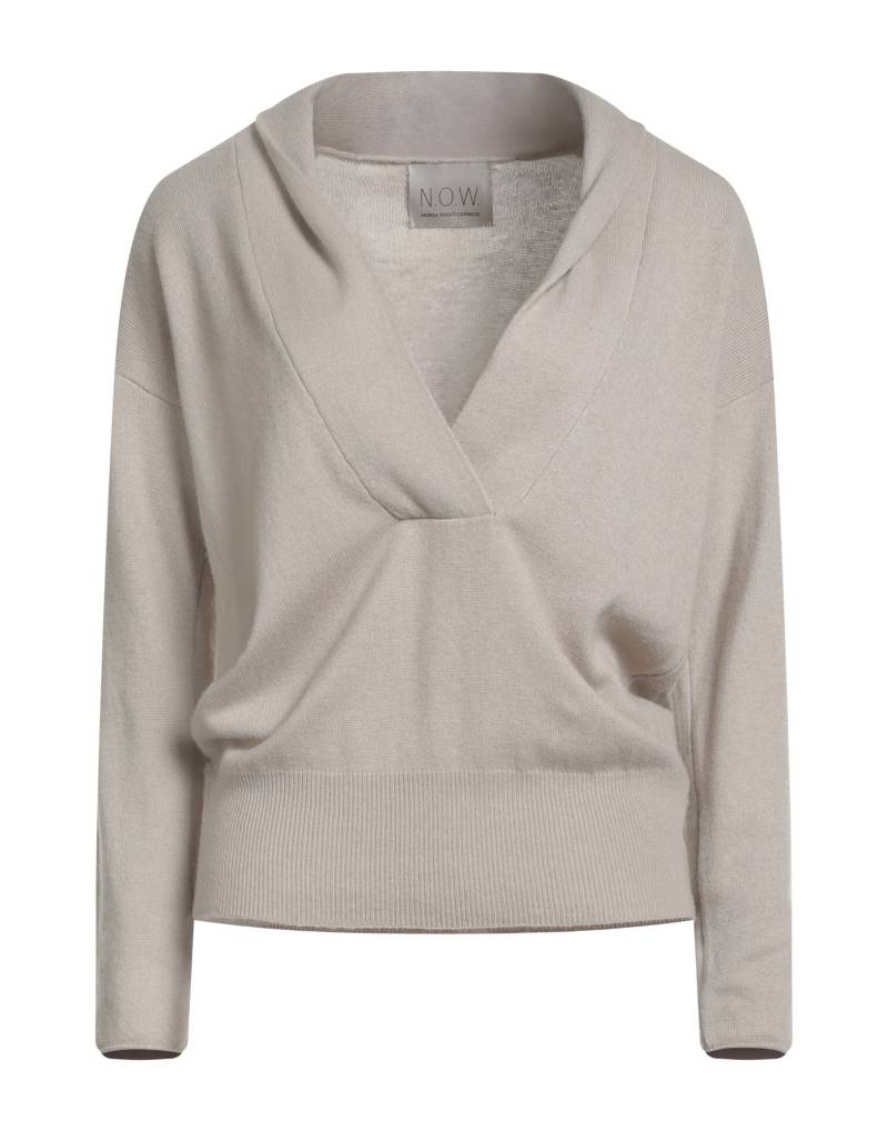 N.O.W. ANDREA ROSATI CASHMERE Pullover Damen Beige von N.O.W. ANDREA ROSATI CASHMERE