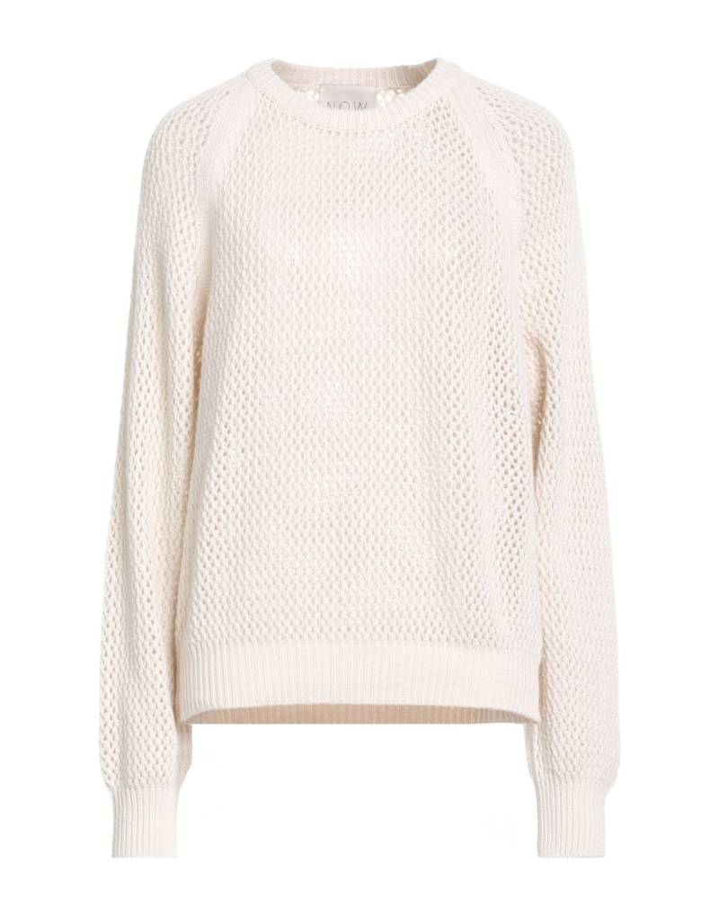 N.O.W. ANDREA ROSATI CASHMERE Pullover Damen Beige von N.O.W. ANDREA ROSATI CASHMERE