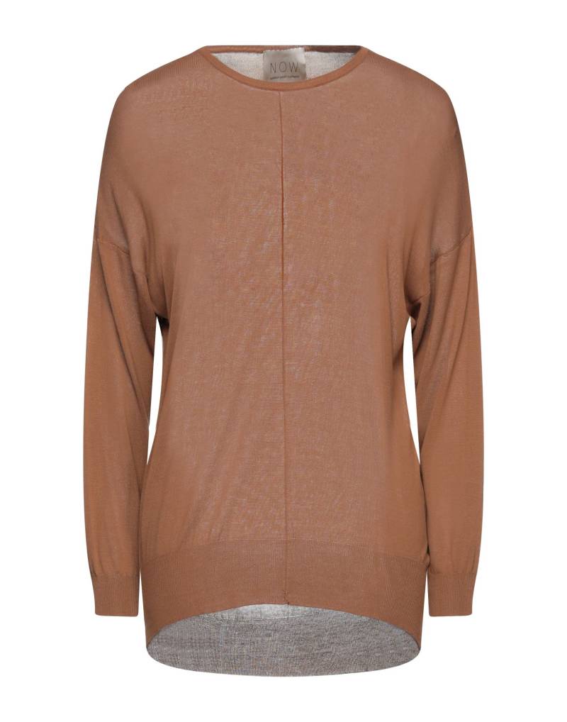 N.O.W. ANDREA ROSATI CASHMERE Pullover Damen Braun von N.O.W. ANDREA ROSATI CASHMERE