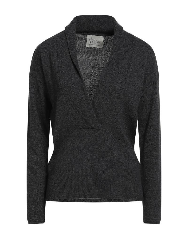 N.O.W. ANDREA ROSATI CASHMERE Pullover Damen Braungrau von N.O.W. ANDREA ROSATI CASHMERE