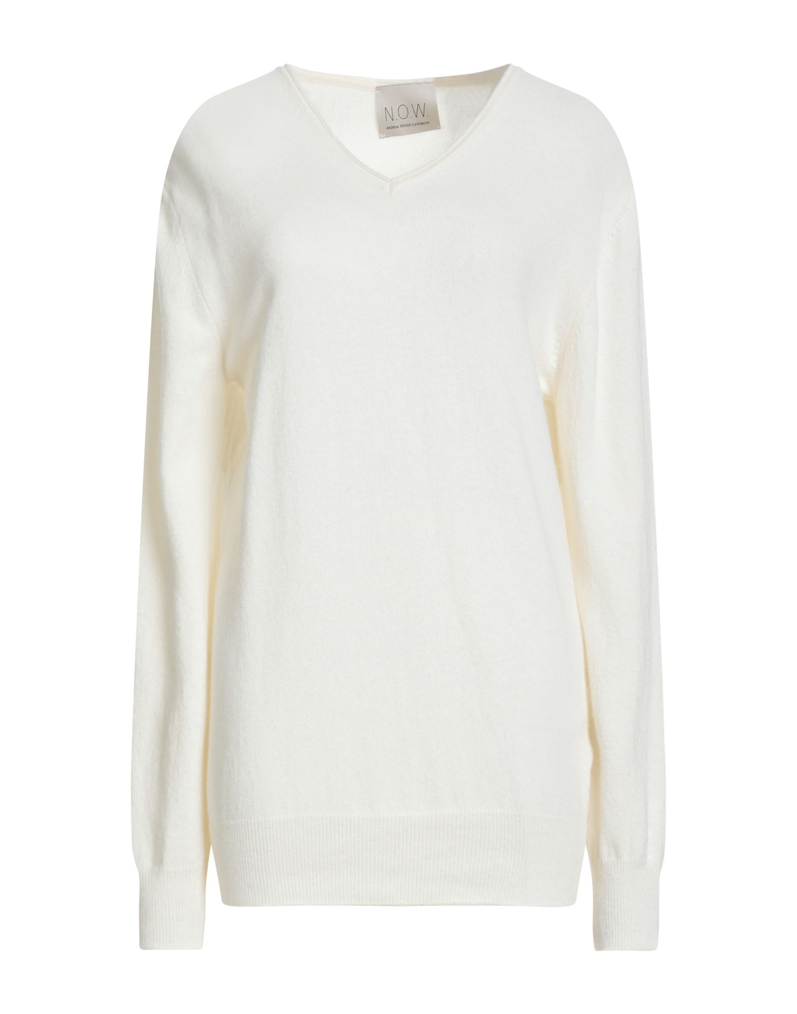 N.O.W. ANDREA ROSATI CASHMERE Pullover Damen Elfenbein von N.O.W. ANDREA ROSATI CASHMERE
