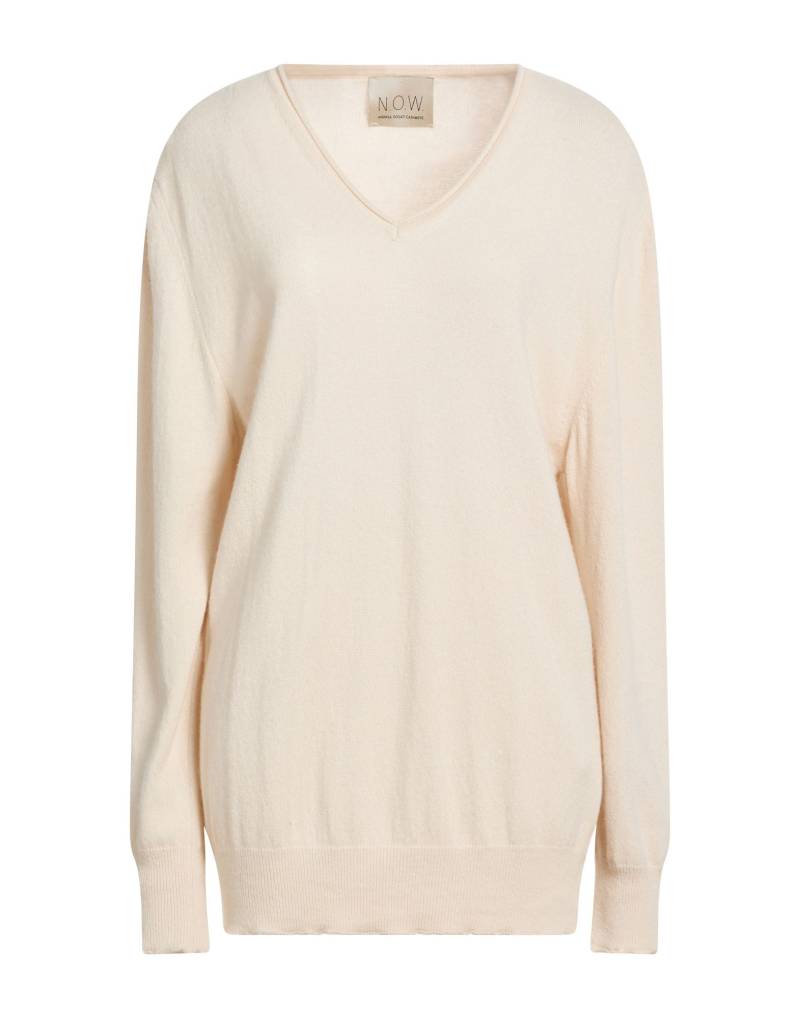 N.O.W. ANDREA ROSATI CASHMERE Pullover Damen Elfenbein von N.O.W. ANDREA ROSATI CASHMERE