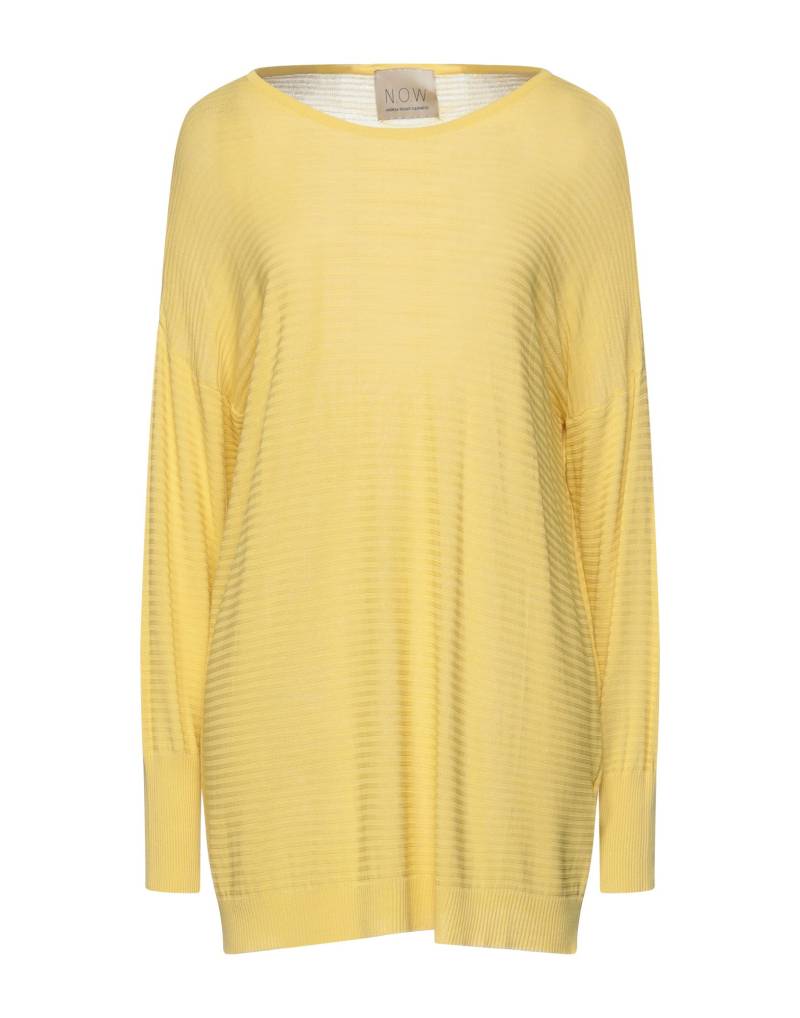N.O.W. ANDREA ROSATI CASHMERE Pullover Damen Gelb von N.O.W. ANDREA ROSATI CASHMERE