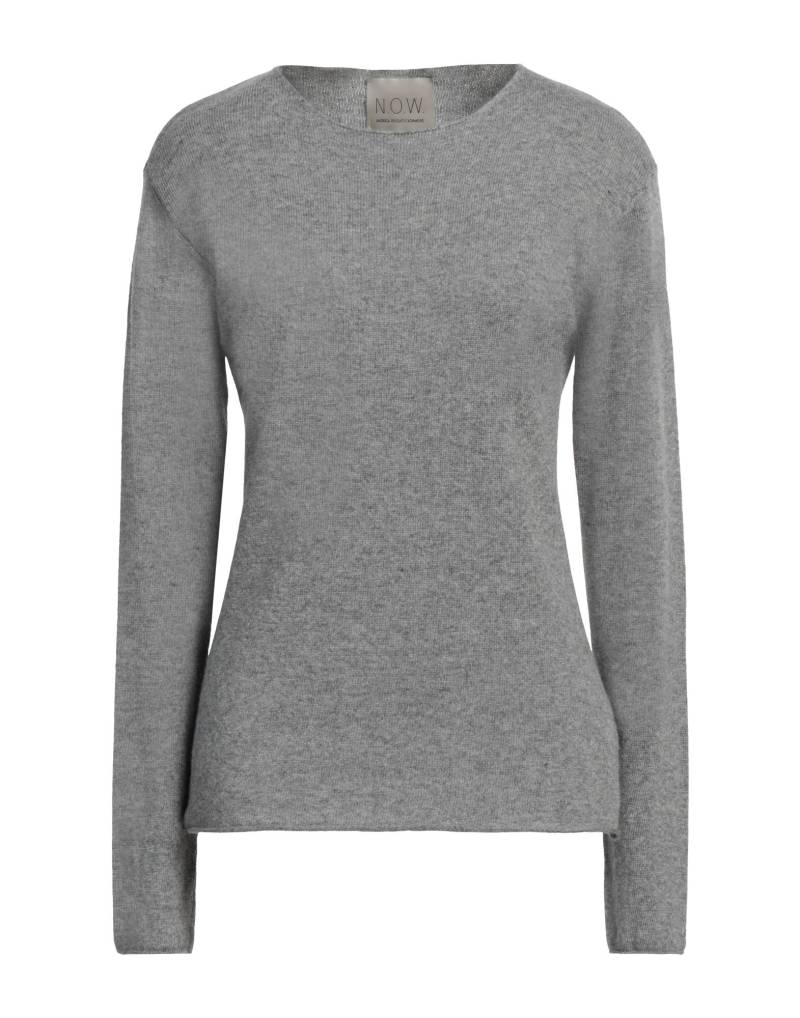 N.O.W. ANDREA ROSATI CASHMERE Pullover Damen Grau von N.O.W. ANDREA ROSATI CASHMERE