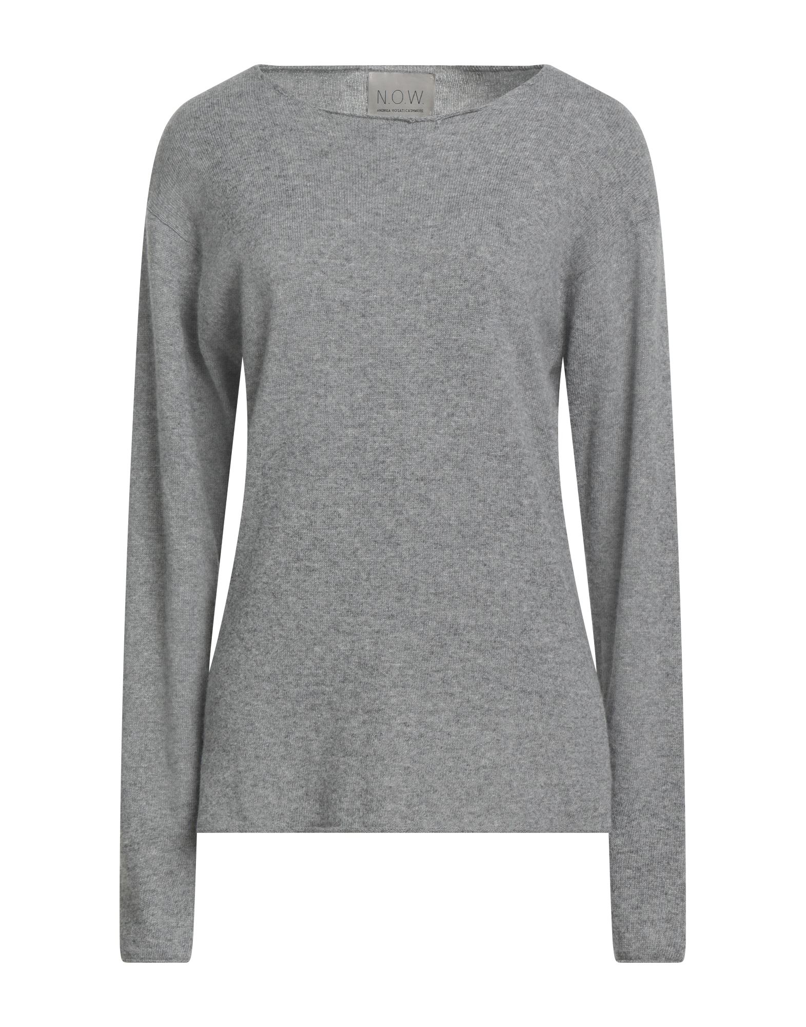N.O.W. ANDREA ROSATI CASHMERE Pullover Damen Grau von N.O.W. ANDREA ROSATI CASHMERE