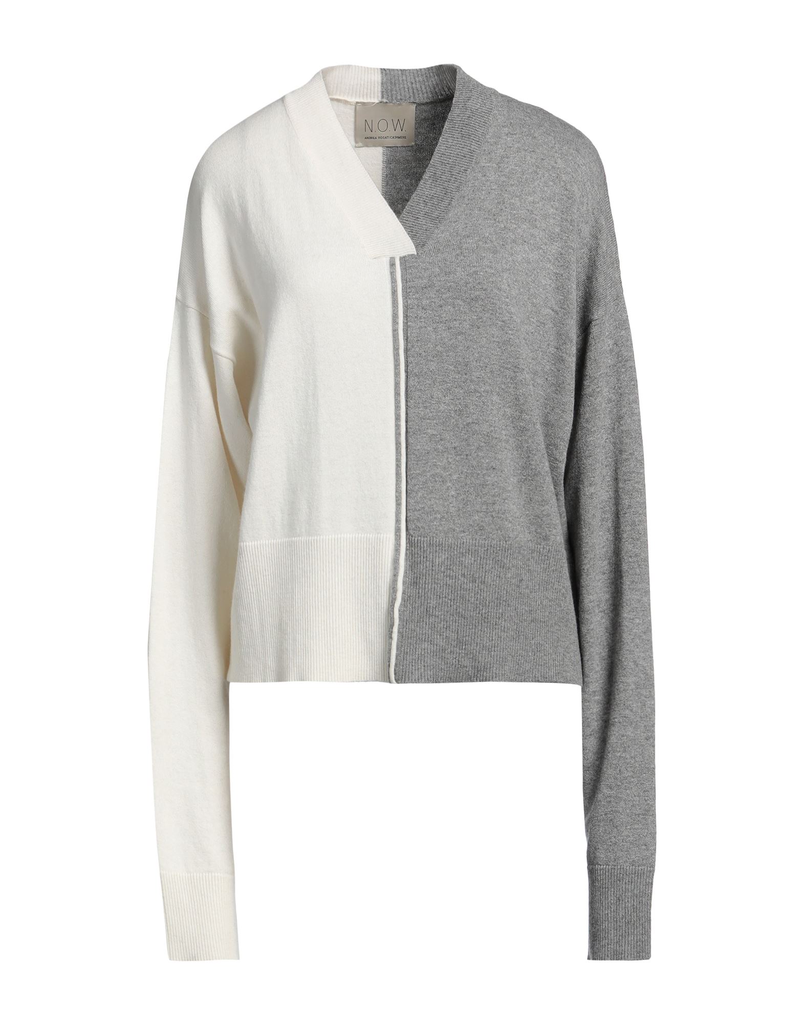N.O.W. ANDREA ROSATI CASHMERE Pullover Damen Grau N.O.W. ANDREA ROSATI CASHMERE Pullover Damen Grau von N.O.W. ANDREA ROSATI CASHMERE