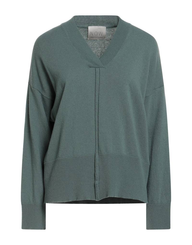 N.O.W. ANDREA ROSATI CASHMERE Pullover Damen Grün von N.O.W. ANDREA ROSATI CASHMERE