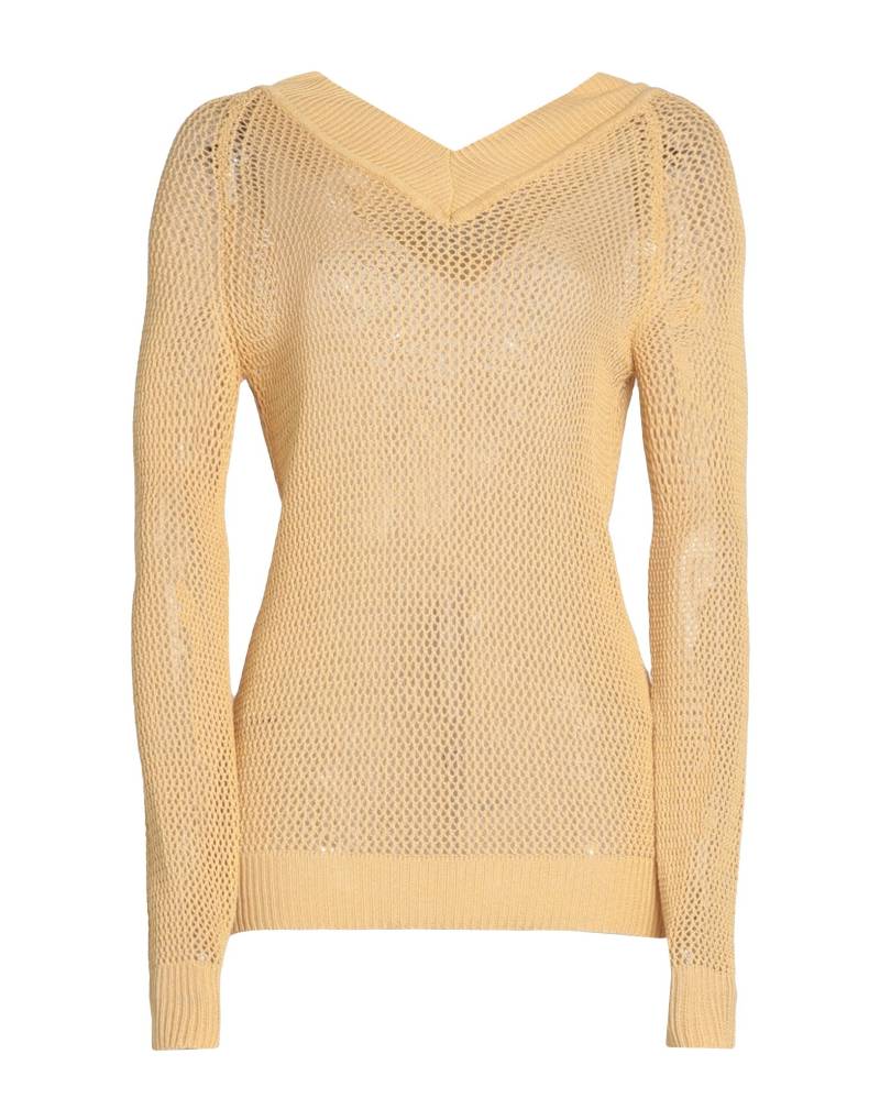 N.O.W. ANDREA ROSATI CASHMERE Pullover Damen Pastellgelb von N.O.W. ANDREA ROSATI CASHMERE