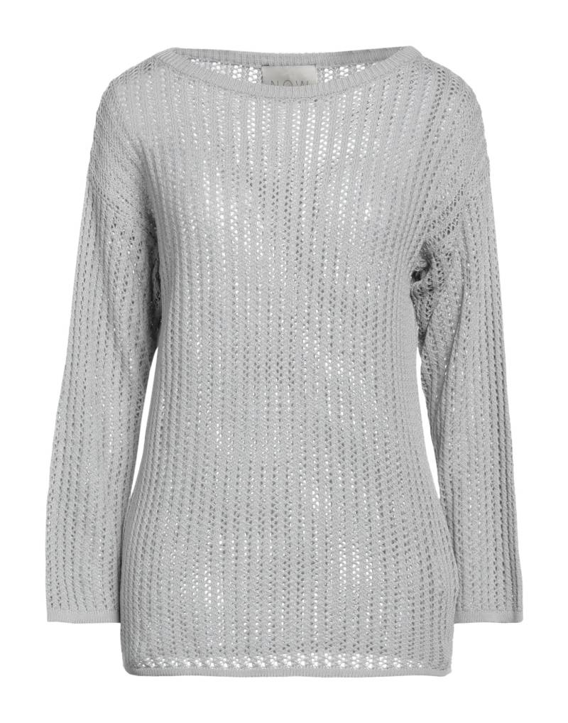 N.O.W. ANDREA ROSATI CASHMERE Pullover Damen Hellgrau von N.O.W. ANDREA ROSATI CASHMERE