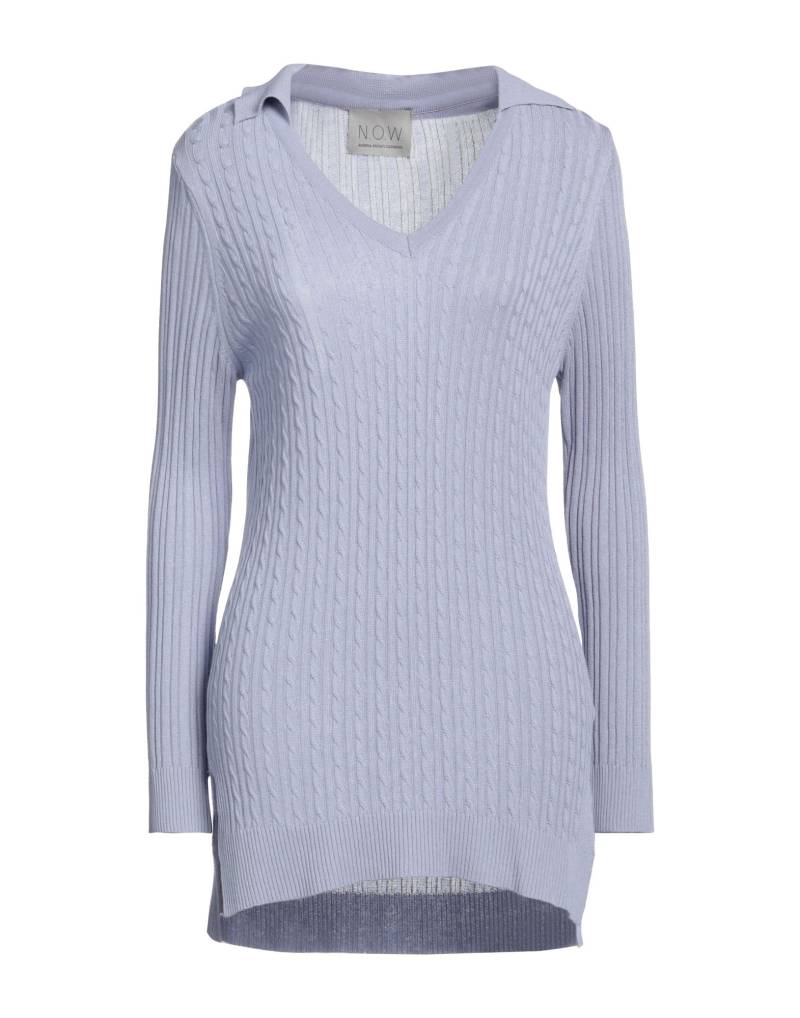 N.O.W. ANDREA ROSATI CASHMERE Pullover Damen Hellgrau von N.O.W. ANDREA ROSATI CASHMERE