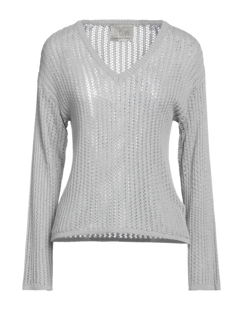 N.O.W. ANDREA ROSATI CASHMERE Pullover Damen Hellgrau von N.O.W. ANDREA ROSATI CASHMERE